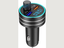 Trade Shop - Trasmettitore Fm Bluetooth Per Auto 2 Porte Usb Led Tf Pd 18w  Lettore Mp3