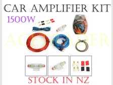 Waitakere, Auckland Closes: Mon, 4 Aug Car Audio Amplifier Wiring Kit 1500W $8.30 shipping nationwide Expected delivery in 3-4 business days Buy Now $8.25  			