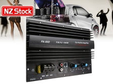 Auckland City, Auckland Closes: Mon, 4 Aug Car Amplifier 12V Shipping from $9.99 Buy Now $42.99  			