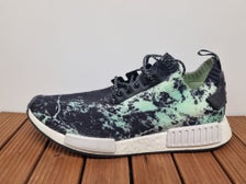 adidas gazelle silver green womens Adidas NMD_R1 Primeblue Black/Black/Black