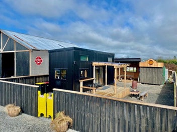Modern Tiny house with 250sqm shed