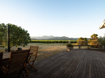 Now priced, private setting and sauvignon blanc