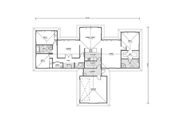 Stunning new home with ample land