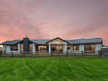 Elevated with views over Mangawhai