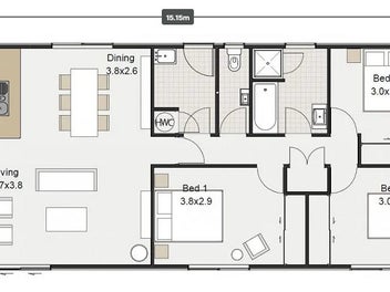 New Keith hay 3 bedroom home