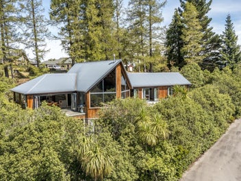Architectural masterpiece nestled in nature
