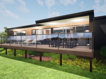 Beach community, contemporary design