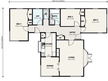 EM721 3 bedroom house fro removal