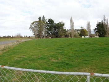 Flat Fertile pasture bare land