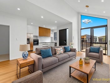Modern home with Low Maintenance living