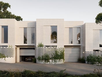 Design-led luxury townhomes - under construction