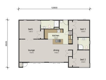 Modern 3 Bedroom Home on Large Section