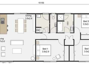 Keith Hay Homes New 3 Bedroom House & Land Package