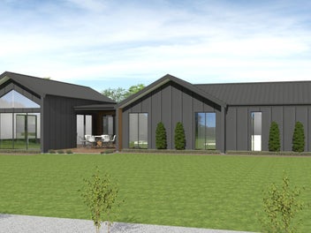 Karapiro Edge – Modern Barn Style Home