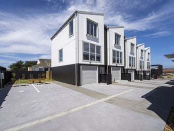 A three-storey home with an Ocean View