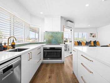 Designer style with views of the bay