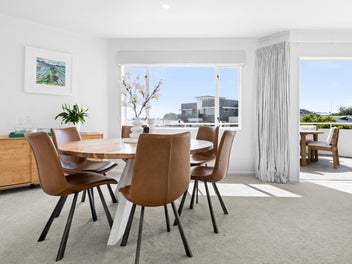 Designer style with views of the bay