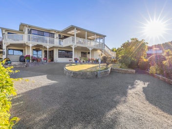 Elevated retreat with income potential