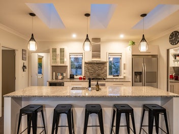 Contemporary Family Oasis: Space, Style & Serenity