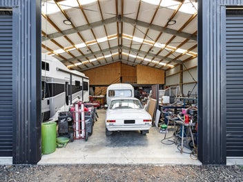 Power packed shed with offices