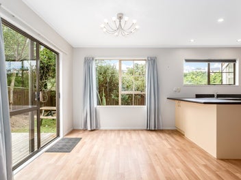 THREE BEDROOMS AND LARGE GARAGING