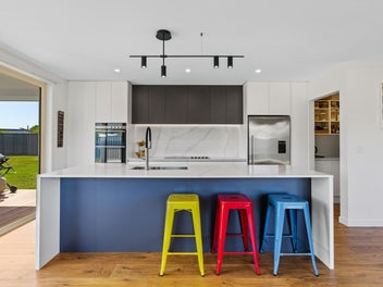 Family approved living with a huge section!