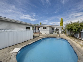 Four-bedrooms, inground pool, double garaging