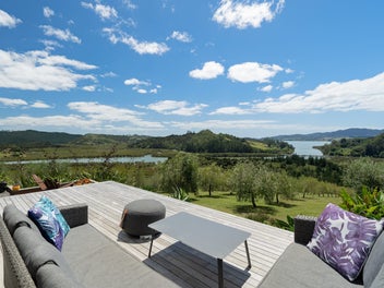 Tranquil Harbour and River views