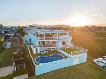 Beachside Blue House