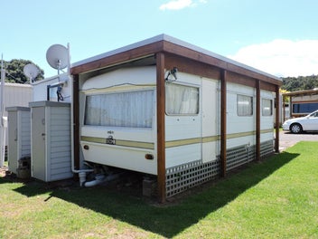 CARAVAN BY THE SEA