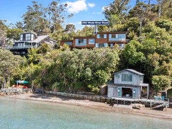 Waterfront Home with Boathouse Studio