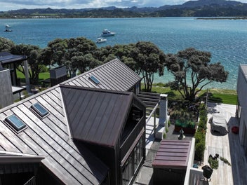 RARE NEW WATERFRONT BOATHOUSE