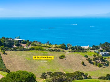 Coastal estate overlooking Onetangi Bay