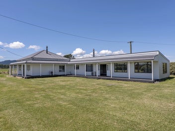 Generous living, space and sheds