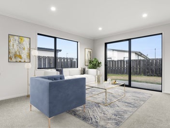 Fresh, Modern Brick Home