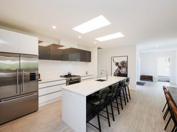 Five Beds, three living spaces