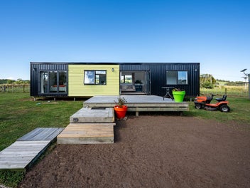 Peaceful tiny home living