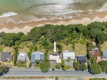 Private beach access and outstanding views