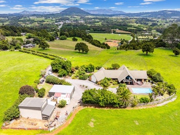 Stylish home with pool and equestrian potential