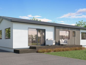 Three Bedroom Home, Full and Flat Section