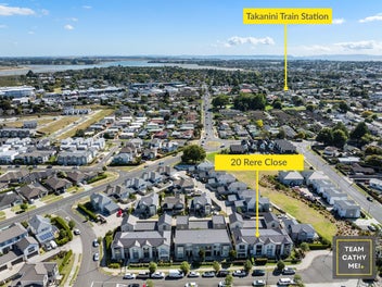 Walk To Train Station and Takanini Village