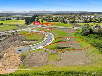 New Richmond sections - Pukerua Subdivision