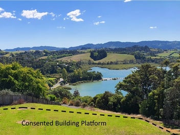 9017m2 Idyllic Sandspit Section with Magic Views!