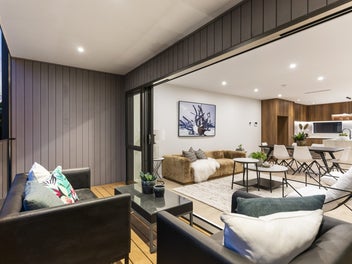 Stylish Multi-Level Living With A Built In Lift