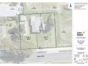Flat 718sqm Section