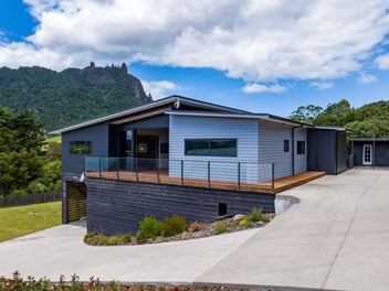 North-facing water and bush views
