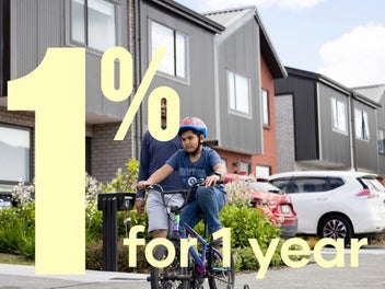 Spacious 2 bed home! 1% Interest rate for 1 year
