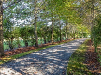 Renovated country home set within a private...
