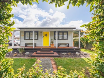 What's behind the yellow door?