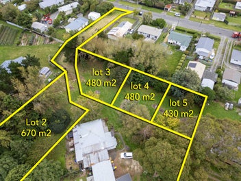 Big Section - Consent to Subdivide into 4 Sections